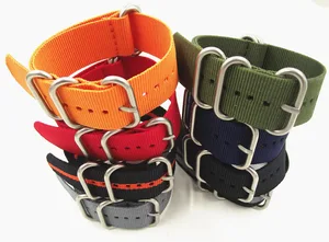 Нейлоновый ремешок для часов, 18202224 мм, 10 шт.лот