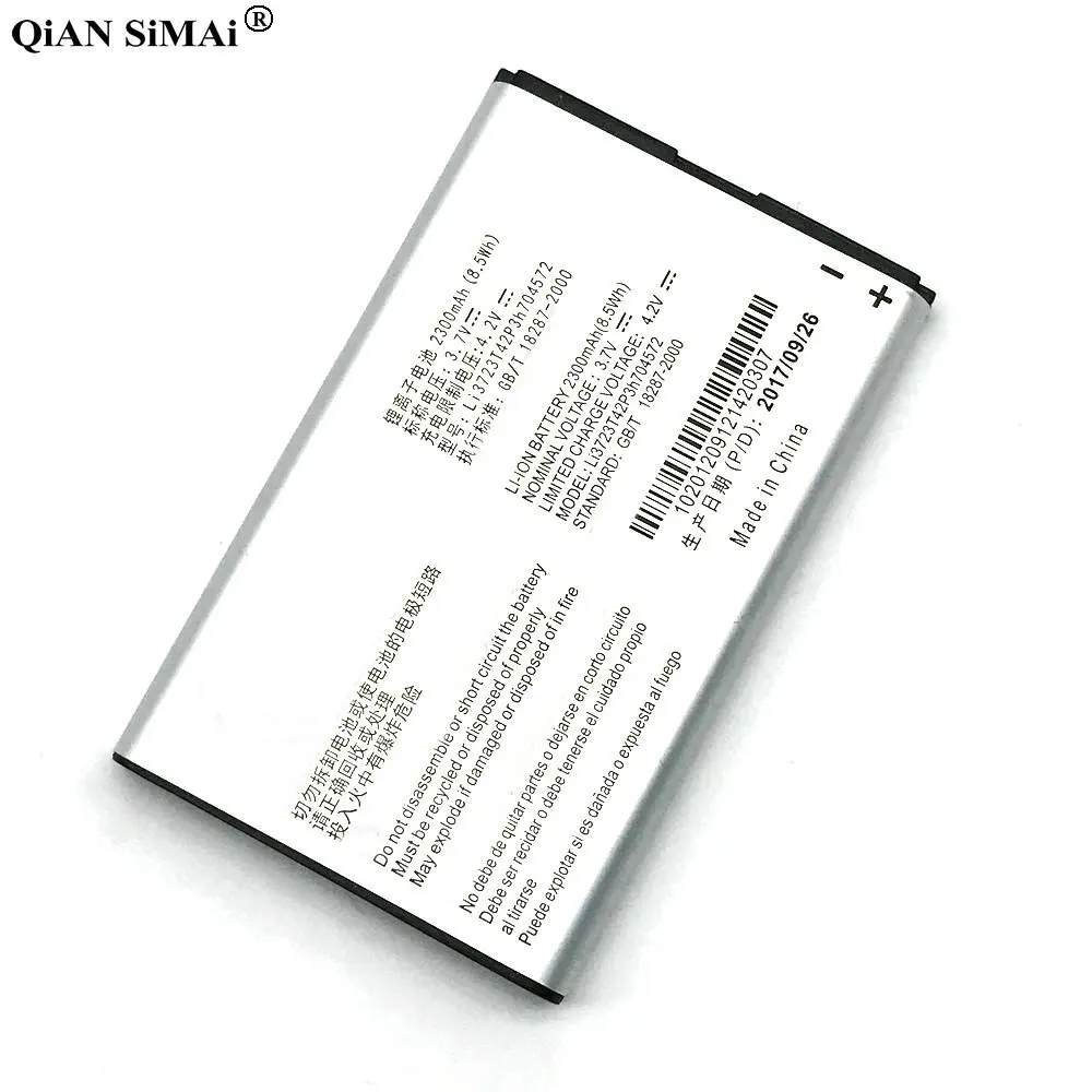 Новинка высокое качество аккумулятор Li3723T42P3h704572 2300 мАч для ZTE MF91 MF90 4G Wi Fi роутер
