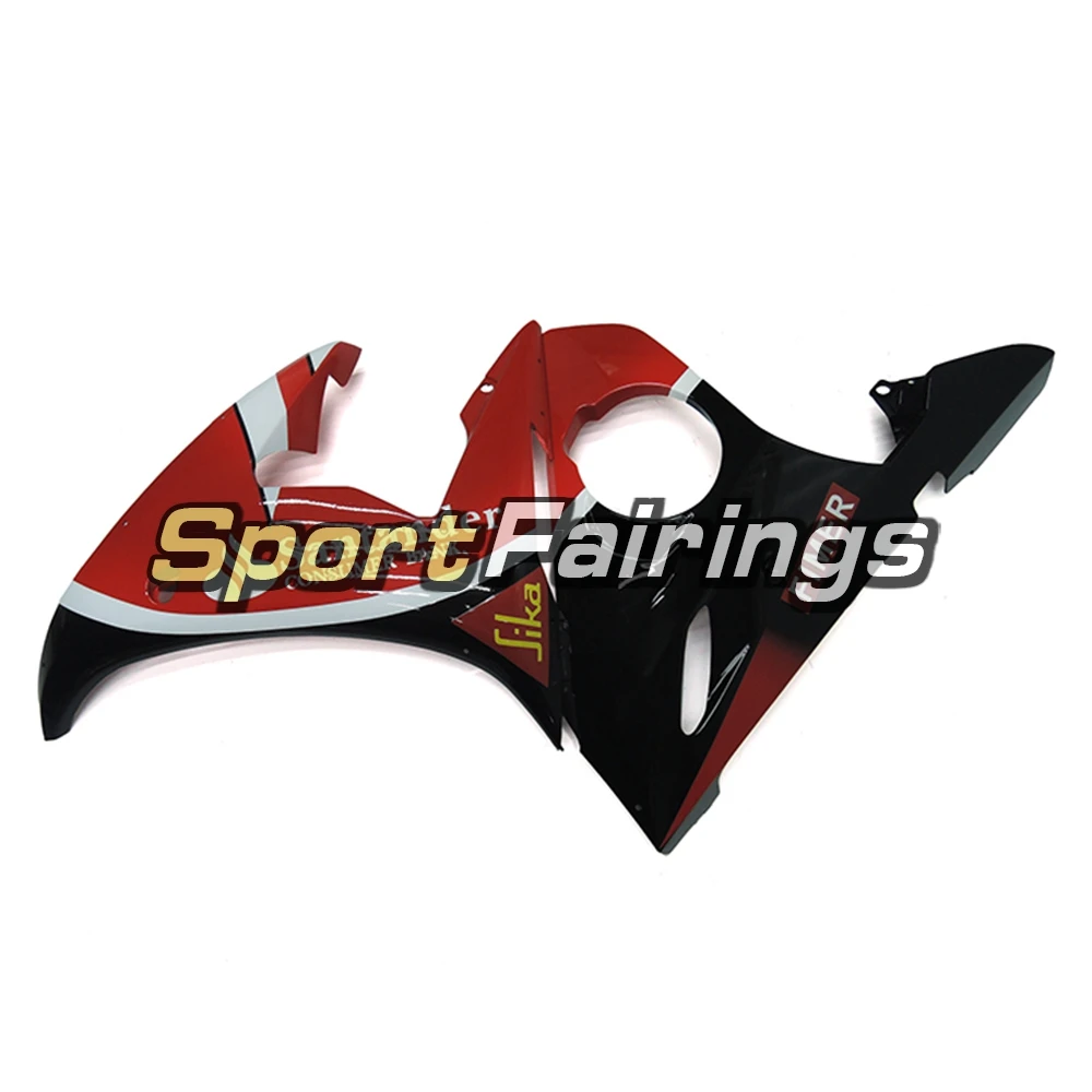 Полный ABS пластик впрыска Sportbike Carenes для Yamaha YZF600 R6 2003 2004 03 04 мотоциклетные черные