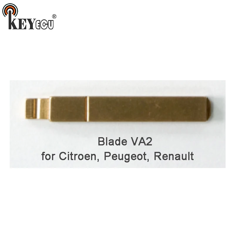 

Универсальный пульт дистанционного управления KEYECU 10x VA2 для Citroen, Peugeot, Renault