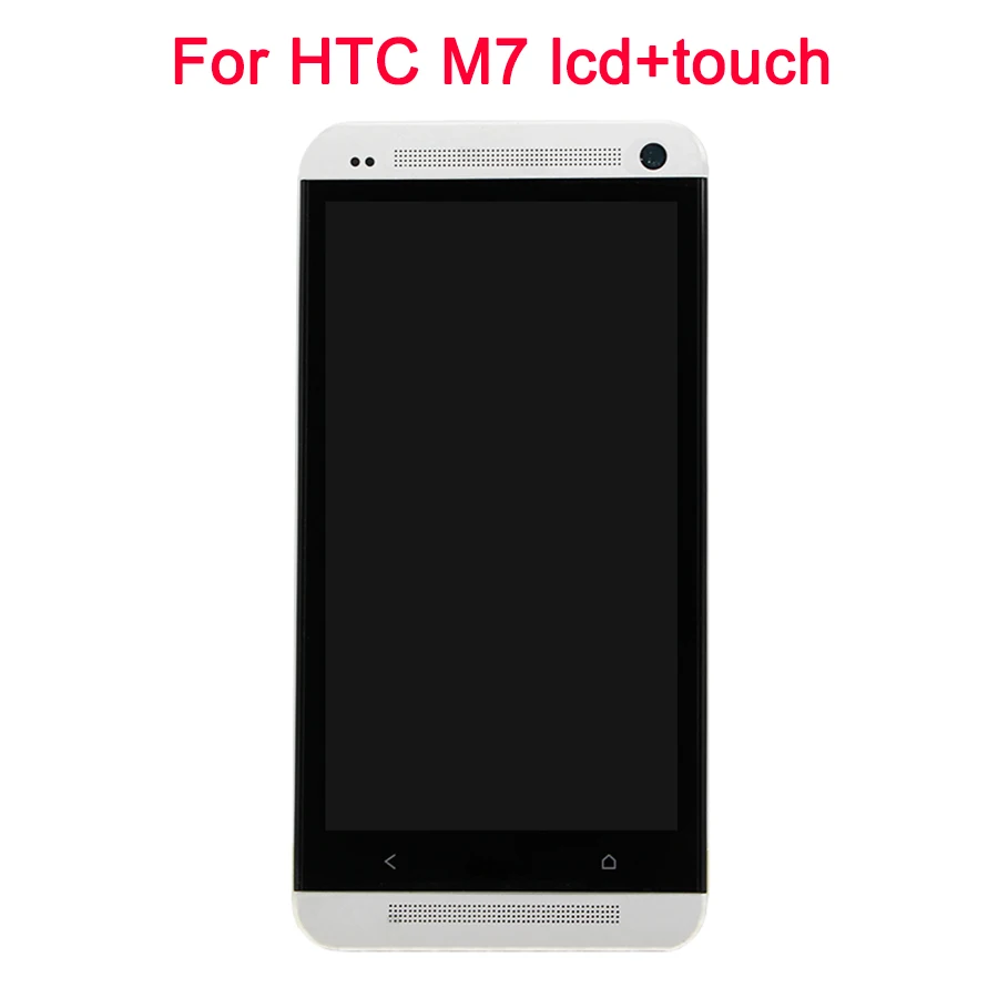 JPFix 4 7 "ЖК-дисплей для HTC One M7 сенсорный экран дигитайзер с рамкой в сборе
