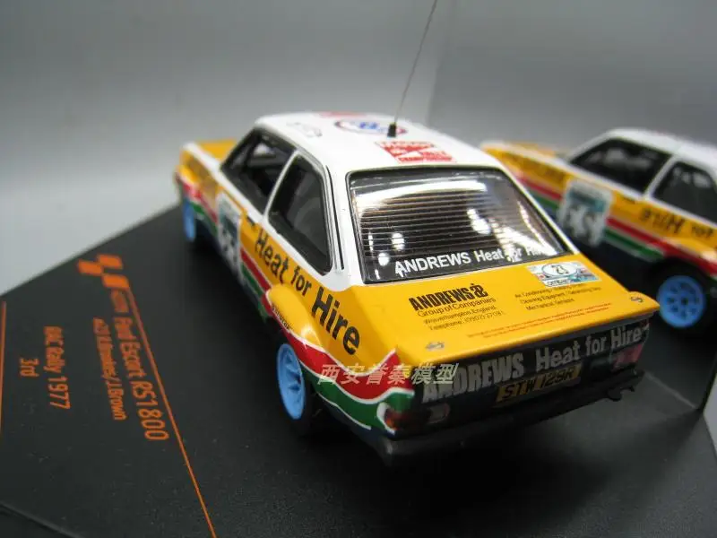 VITE SSE 1:43 FORD ESCORT 1800 1977 23# литая модель автомобиля металлические игрушки подарок на день рождения для детей