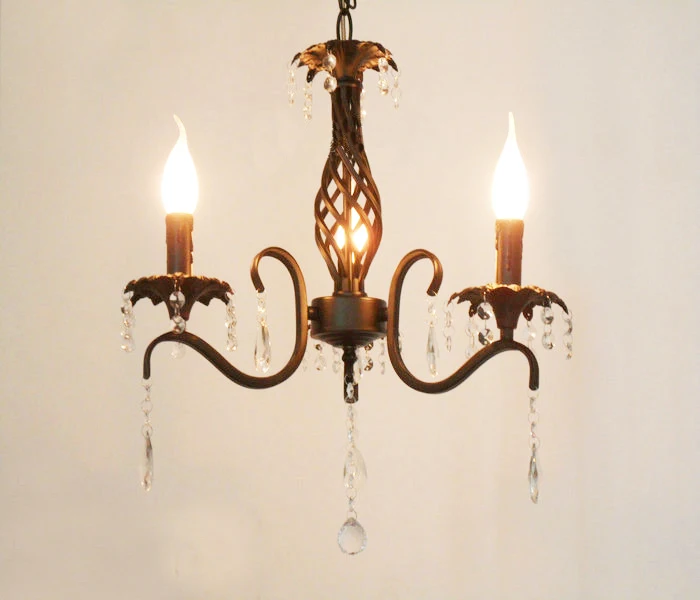 54cm Black Iron industrial lamp creative instrument Chandeliers 3 6 heads candle lights vintage restaurant bar foyer lamps | Лампы и