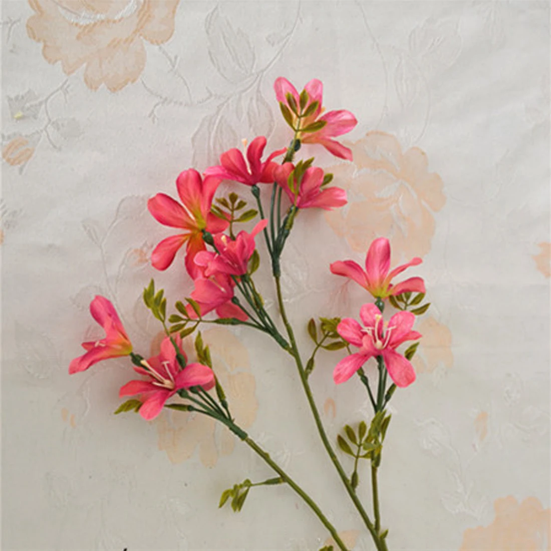Wedding Phalaenopsis Butterfly Moth Orchid Fake Silk Flower Bouquet for home Centerpieces Decorative Artificial Flowers | Дом и сад