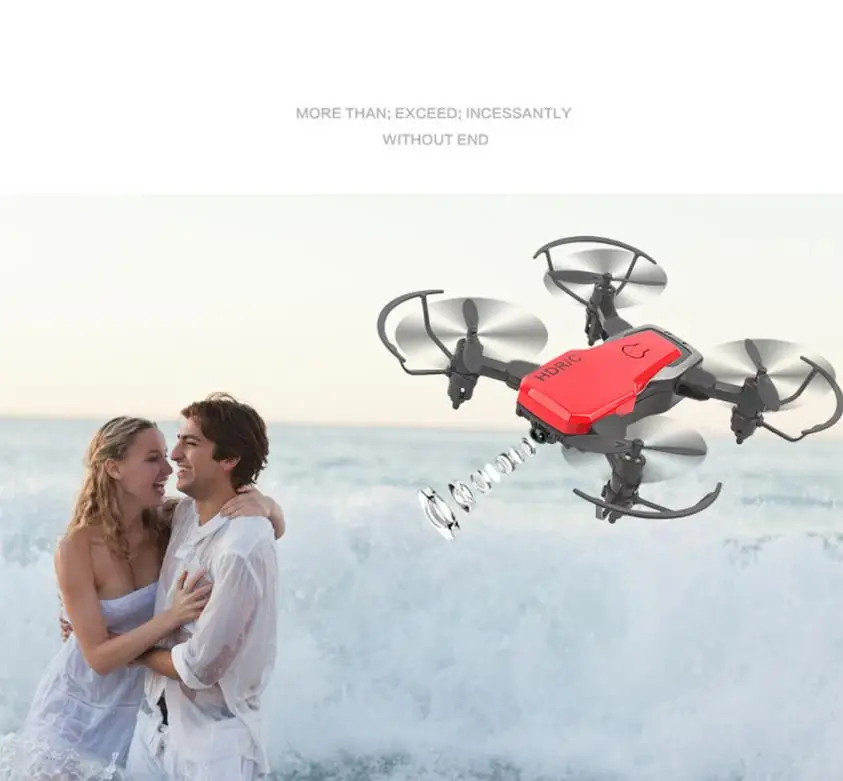 CHAMSGEND мини D2WH Складная с поддержкой Wi-Fi FPV 0.3MP HD Камера 2,4G 6-осевой Квадрокоптер с дистанционным управлением Drone игрушки для детей и взрослых подарки