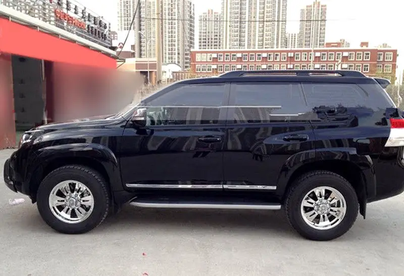 2010-2018 для Toyota Land Cruiser Prado FJ150 тела Боковая дверь Молдинг Накладка | Автомобили и