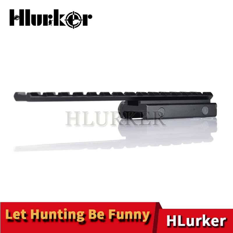 Hlurker AR15/M4/M16 крепление для прицела для винтовки с плоским верхом удлиненное крепление 20 мм Пикатинни Вивер рейка 0," крепление для прицела