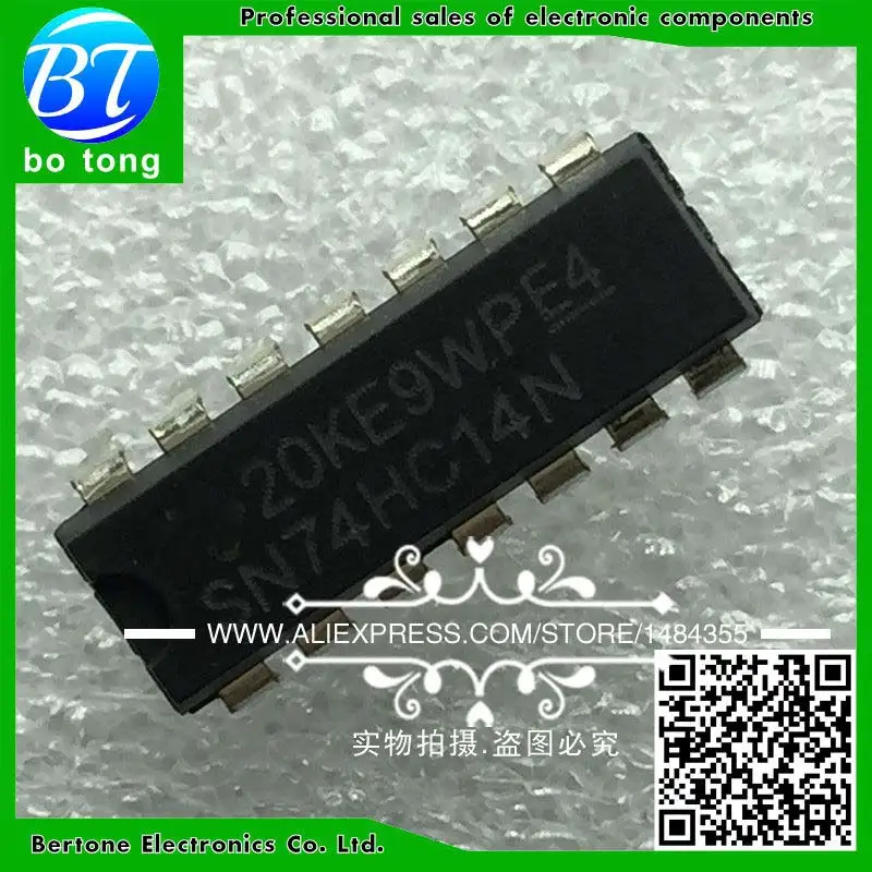 SN74HC14N DIP14 SN74HC14 DIP 74HC14N 74HC14 новая и оригинальная интегральная схема, 20 шт.