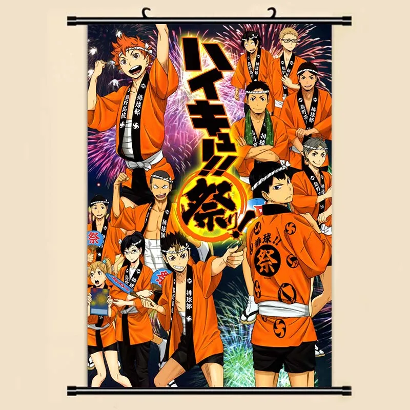 8 Аниме Манга Haikyuu! Настенные свитки живопись 40x60 картина обои наклейки плакат 001 - Цвет: 8