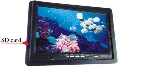 Горячая продажа 30 м кабели подводный Рыбалка Камера 800TVL ИК CCTV видео с Ночное