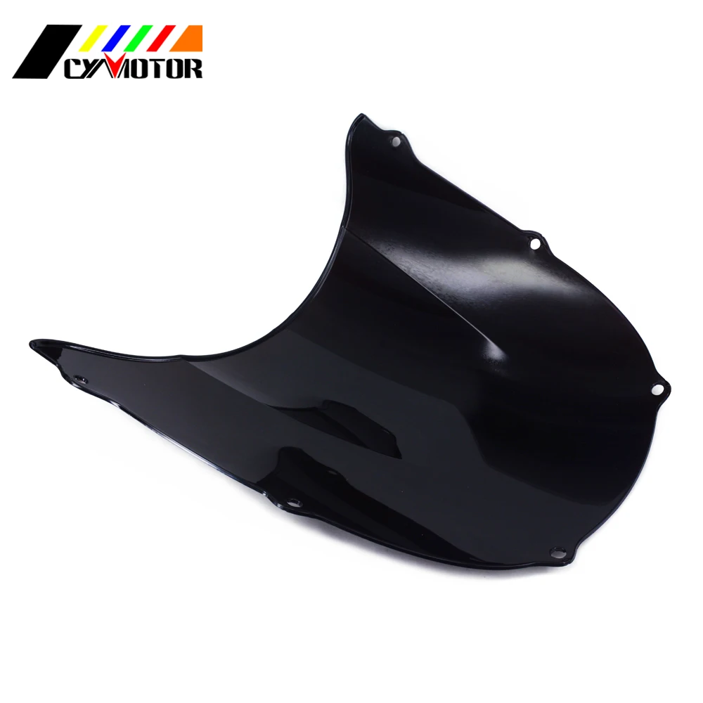 Motorcycle Black Windshield Fairing Windscreen For KAWASAKI ZX6R ZX-6R ZX636 1998 1999 98 99 | Автомобили и мотоциклы