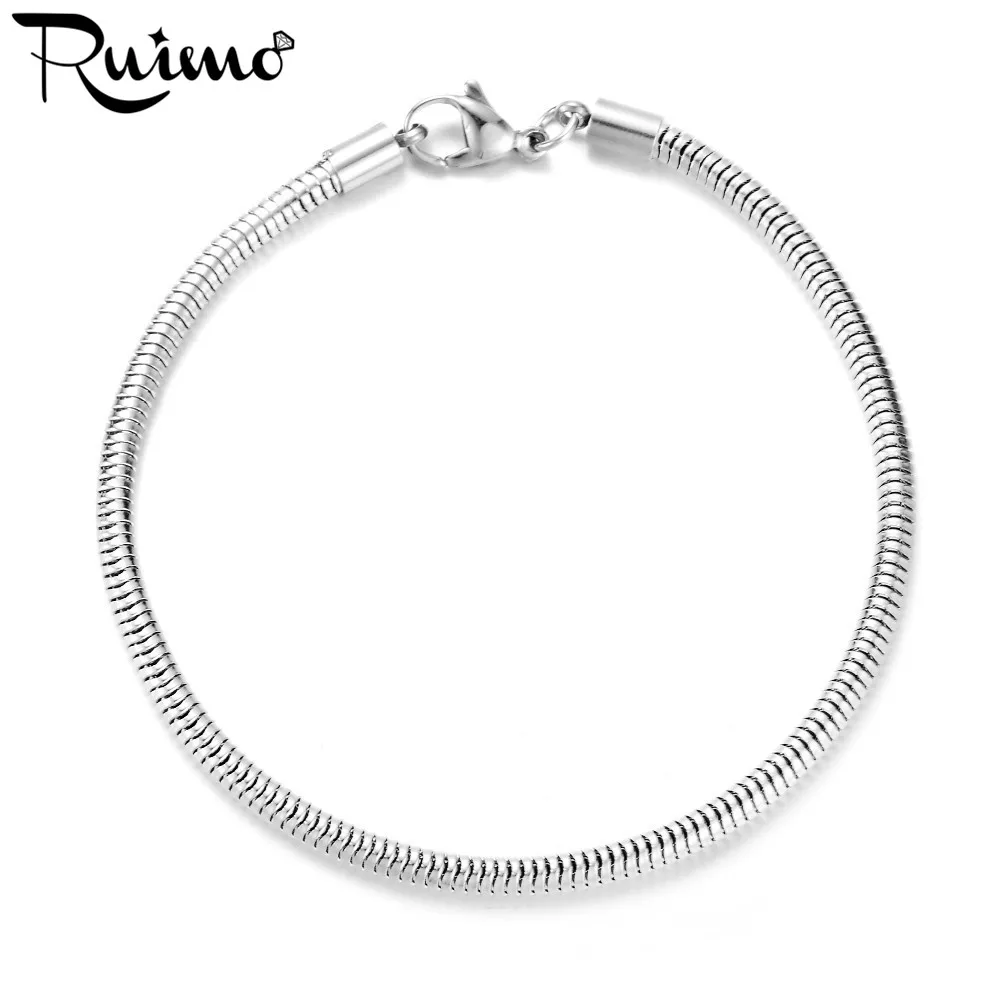 RUIMO в продаже 316l из нержавеющей стали Омаров застежка цепи Змеи Браслеты Для DIY