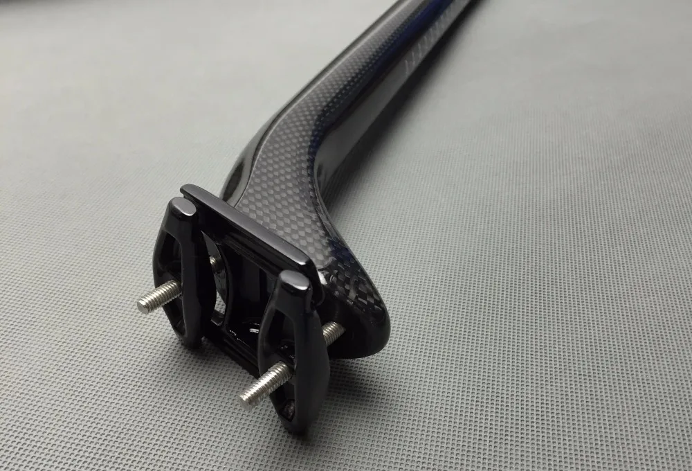 Глянцевая 3 К полный углерода Волокно Велосипедный Спорт подседельный велосипед подседельный Mountain/Дорога Велоспорт трубки сиденья 27.2/30.8 /31.6 мм MTB Запчасти
