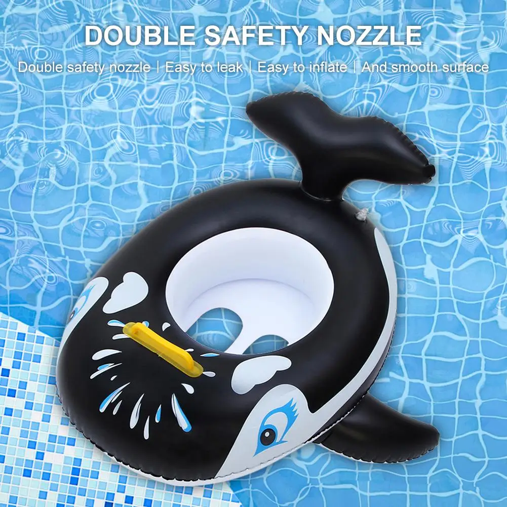 Надувное кольцо для плавания ПВХ игрушка ванны в бассейне мультяшный КИТ Детские