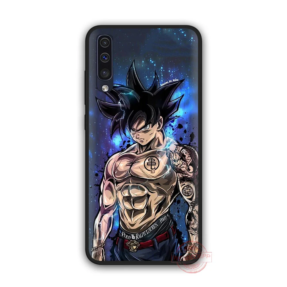WEBBEDEPP Dragon Ball Z Супер игрушечные фигурки из игры Dragon Ball DBZ(“Гоку Саян мягкий чехол для samsung A3 для детей 5, 6, 7, 8, 9, J6 A10 A20 A30 A40 A50 A60 A70 S M10 M20 M30 - Цвет: 10