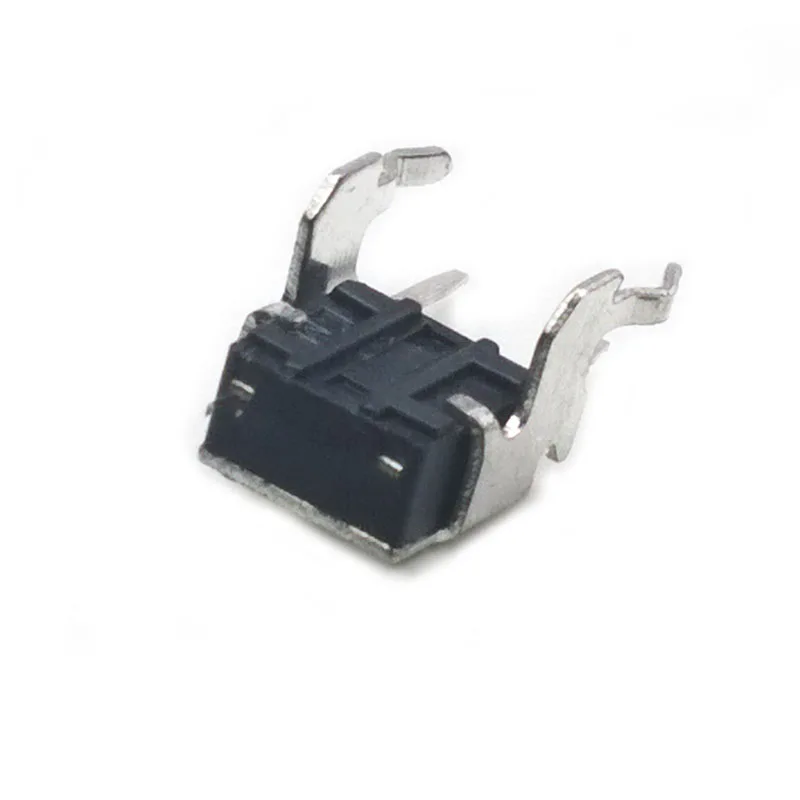 50 шт./лот 6*6*4 5 боковой кронштейн 4 PIN 12V 0.5A кнопочный переключатель тактильный такт