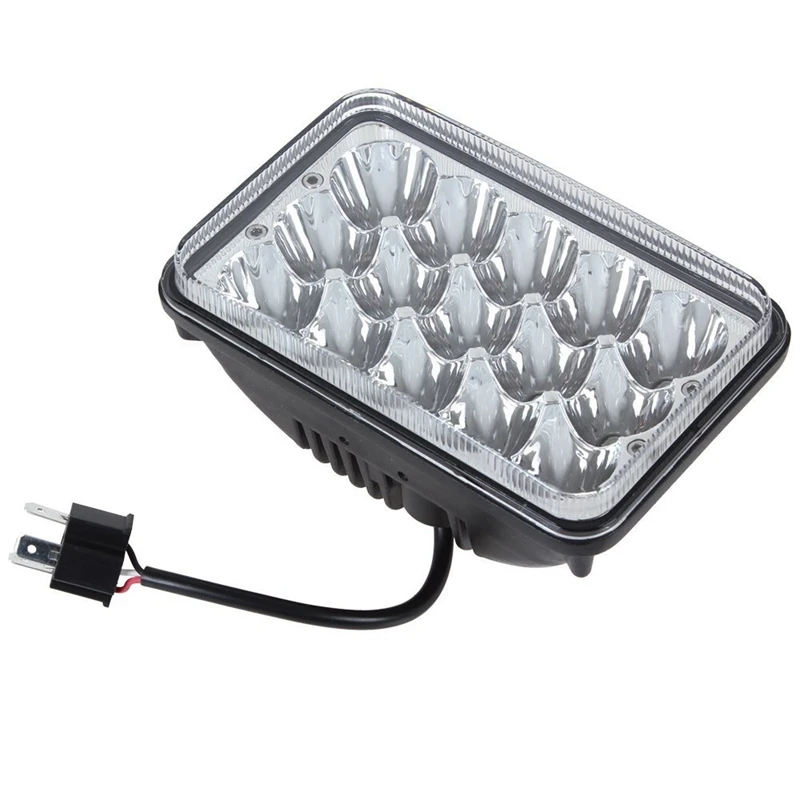 Пара 4X6 морской Светодиодный луч светодиодный фары лампы для Peterbilt 378 357 379