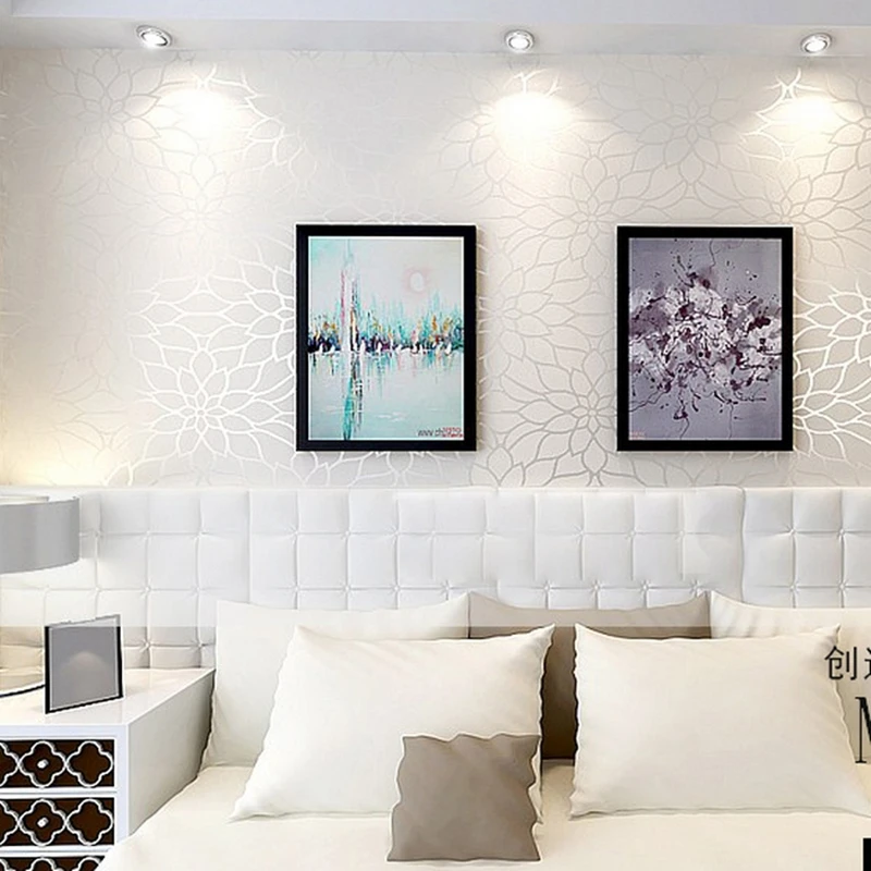 

Classic European style The study room TV background wallpaper rolls
