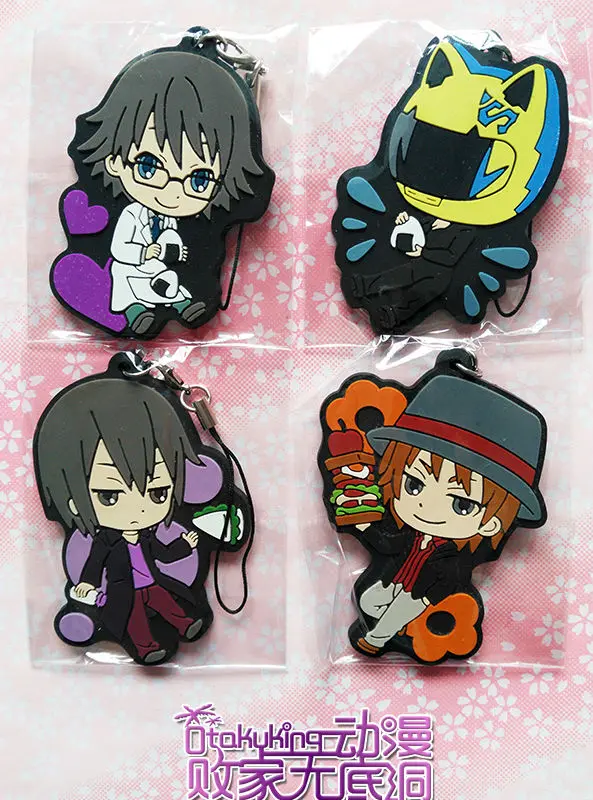 8 шт./компл. аниме Durarara 3 сторонние фигурки со стойкой DRRR фигурка Изая Орихара