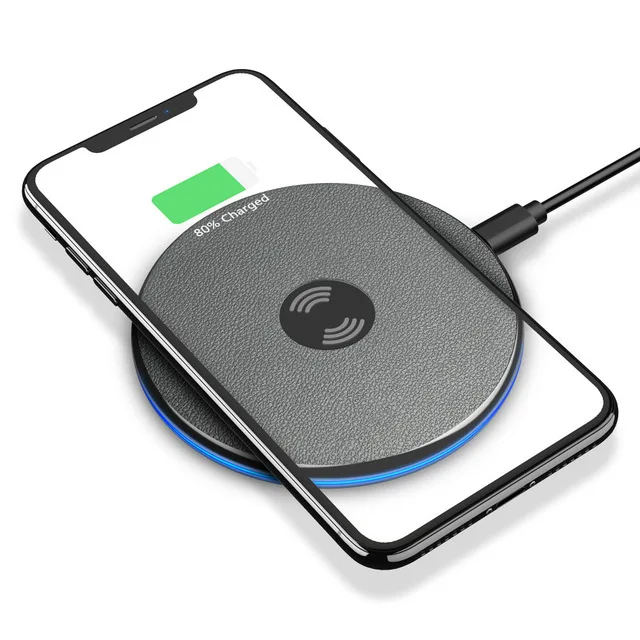 Новое беспроводное зарядное устройство Qi, беспроводное USB быстрое зарядное устройство для телефона, быстрая зарядка для I60 plus, наушники Apple iphone XS XR Xiaomi Redmi