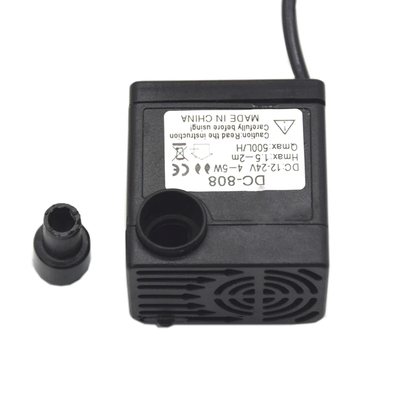 DC24V 5 Вт погружной Фонтан Водяной насос аквариумный аквариум вода Циркулирующая