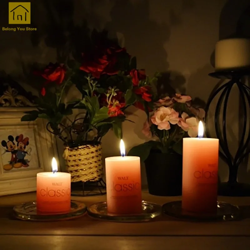 Декоративные Свечи свадебные Буги шофи-плат Velas Ароматизированная восковая свеча изготовление день рождения пеньковые свечи воск JKK091