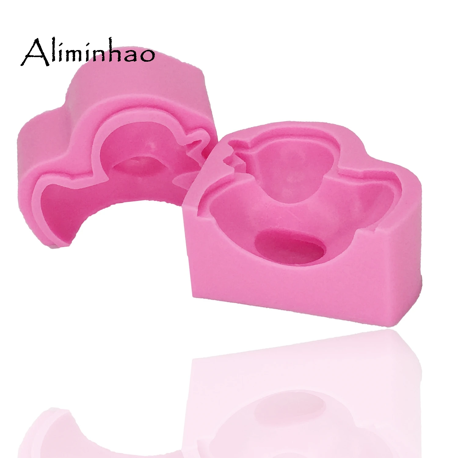 Прижимная форма для 3d утки b0288 DIY мыла в форме свечи силиконовая выпечки