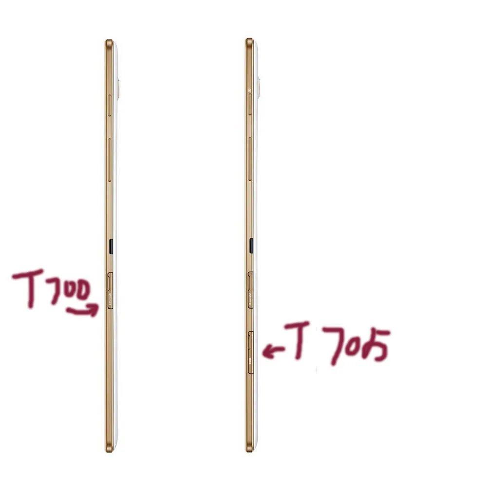 Задняя крышка аккумулятора чехол для Samsung Galaxy Tab S 8 4 T705C t707 t709|Корпусы и рамки