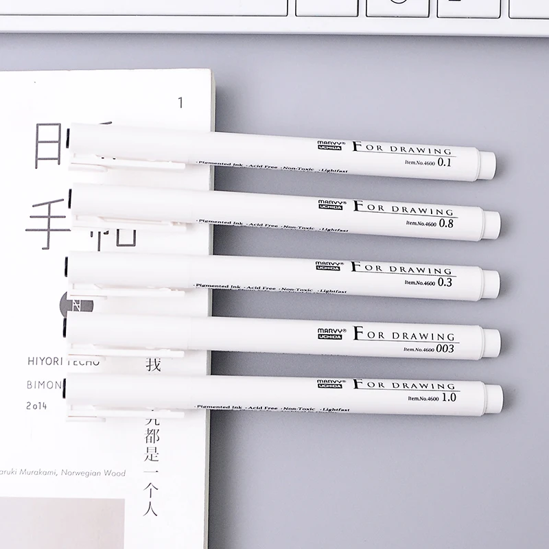 8 шт./лот на водной основе маркеры щеток пластиковые художественные Рисование