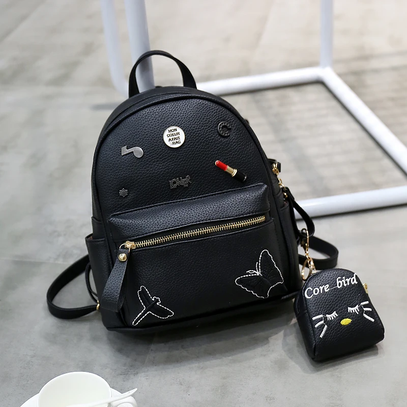 2019 Новый Дизайнерский Модный женский рюкзак Mini Soft Touch Multi-function маленький женская