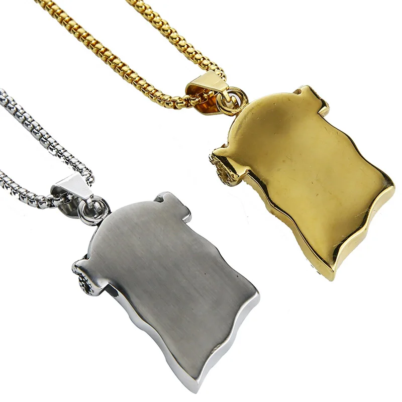 Мужское и женское ожерелье с кулоном в виде головы Иисуса|necklaces for women|pendant necklacemen