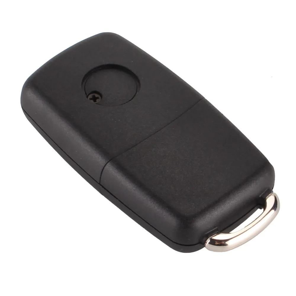 Раскладной чехол KEYYOU для автомобильного ключа с 2 кнопками Сменный Чехол VW Volkswagen
