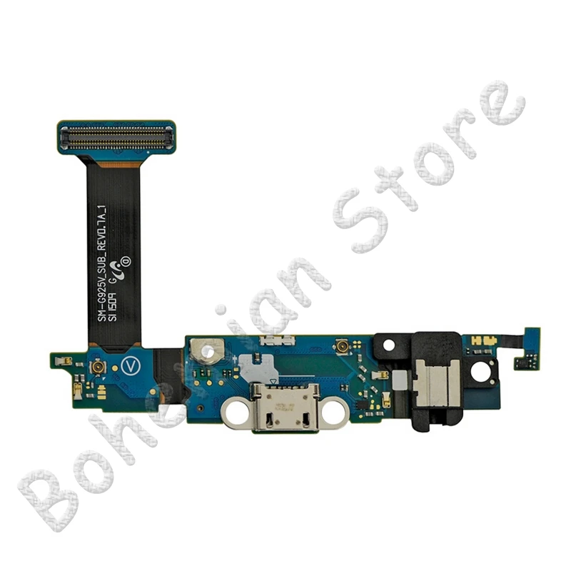 Usb порт зарядная док-станция ленточный гибкий кабель для samsung Galaxy S6 Edge G9250 G925A G925F G925L G925S G925K
