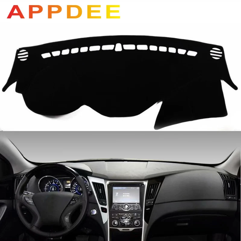 APPDEE для Hyundai Sonata I45 2009 2014 Чехлы стайлинга автомобиля коврик приборной панели