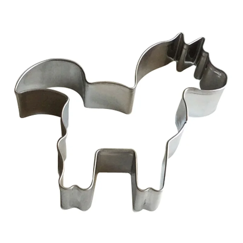 OBRKING 1 шт. мультяшная форма лошади печенья резак помадка украшения торта