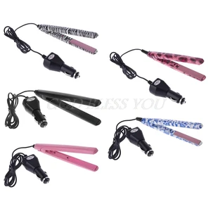 Профессиональный Керамический выпрямитель для волос, паровой стайлер, стайлер, инструменты для укладки 100-240 в 50-60 Гц 18 Вт, выпрямитель для СШАВеликобританииАвтомобильное зарядное устройство