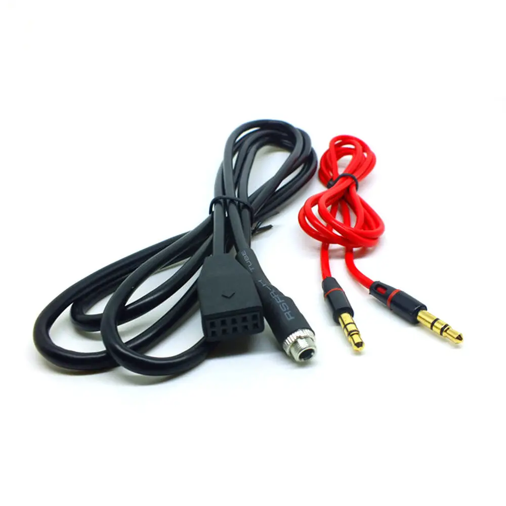 

1set Car AUX In Input Interface Adapter 3.5mm MP3 Cable For BMW E39 E53 X5 E46