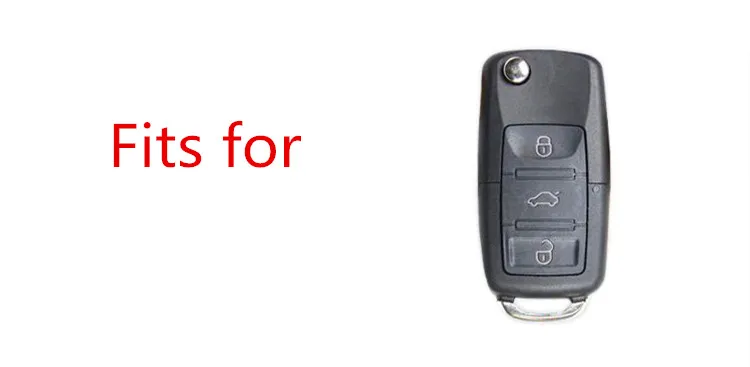 New Carbon Fiber Silicone car key cover case shell fob for VW Golf Bora Jetta POLO Passat For Skoda Octavia A5 Fabia SEAT Ibiza |