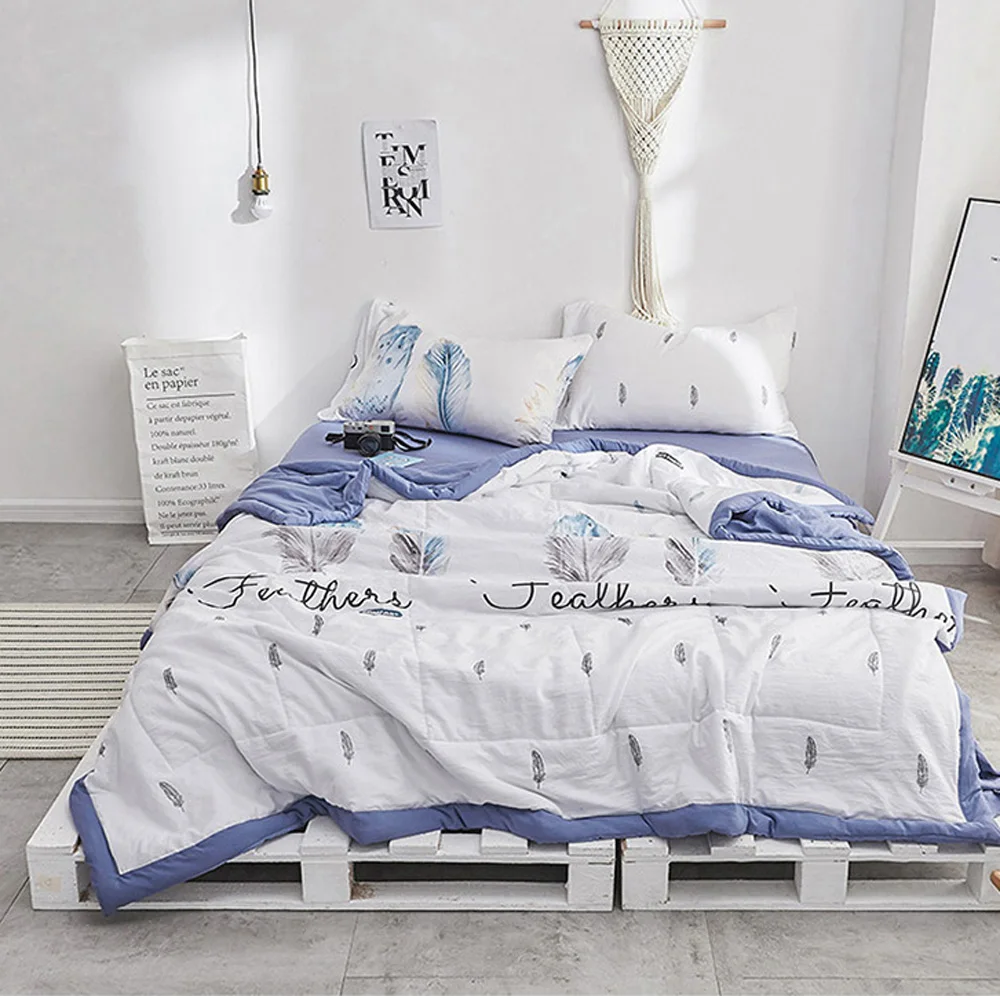 Новые постельные принадлежности летнее одеяло s покрывало Твин Полный