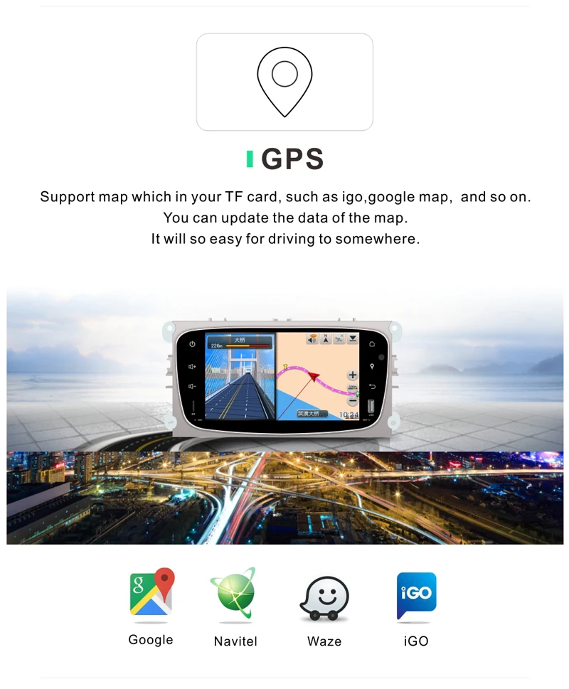 OZGQ радио Android 8,1 9,0 система PX30 9 ''ips экран авто мультимедиа gps для 2008-2011 FORD Focus Mondeo S-MAX C-MAX Galaxy