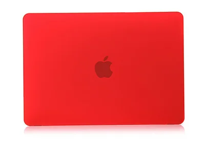 Red Все) матовый чехол для Apple MacBook Air Pro retina 1" 12" 1" 15" Сумка для ноутбука Mac Book 11,6/13,3/15,4 - Цвет: Red