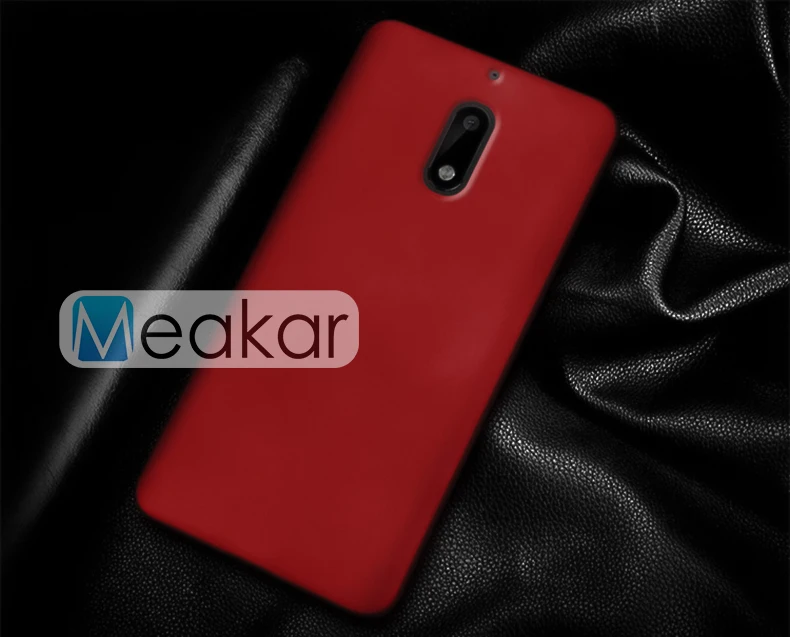 Матовая Пластик Coque 5.2For Nokia 6 Чехол для Nokia 6 Nokia6 двойной телефона чехол-лента на заднюю панель