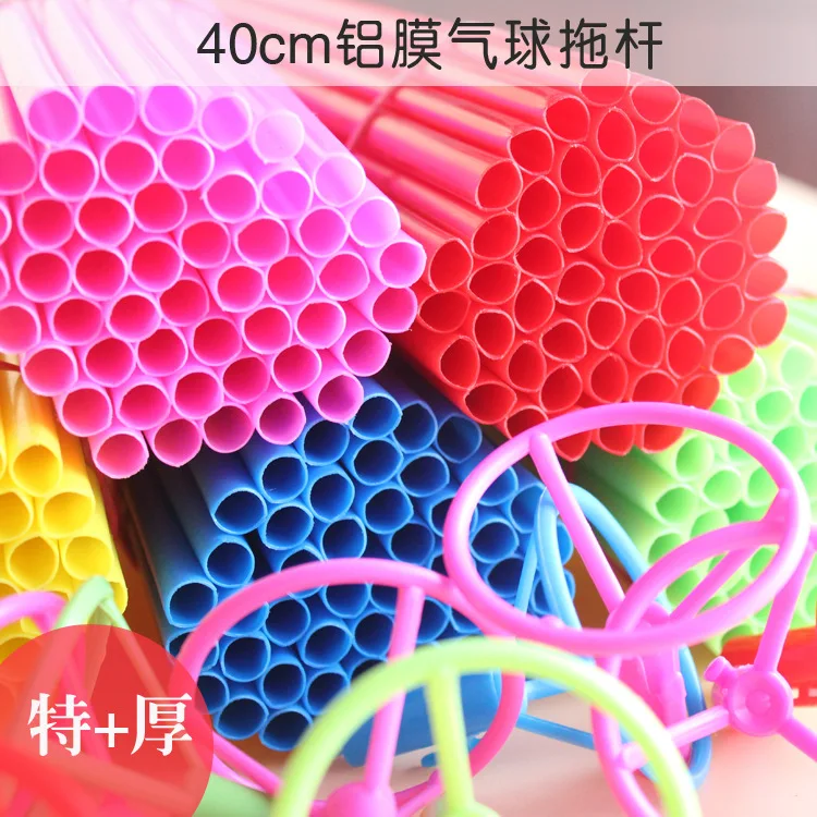 10 шт./лот 40 см латексная палочка для воздушных шаров зажим инструмент закрытия