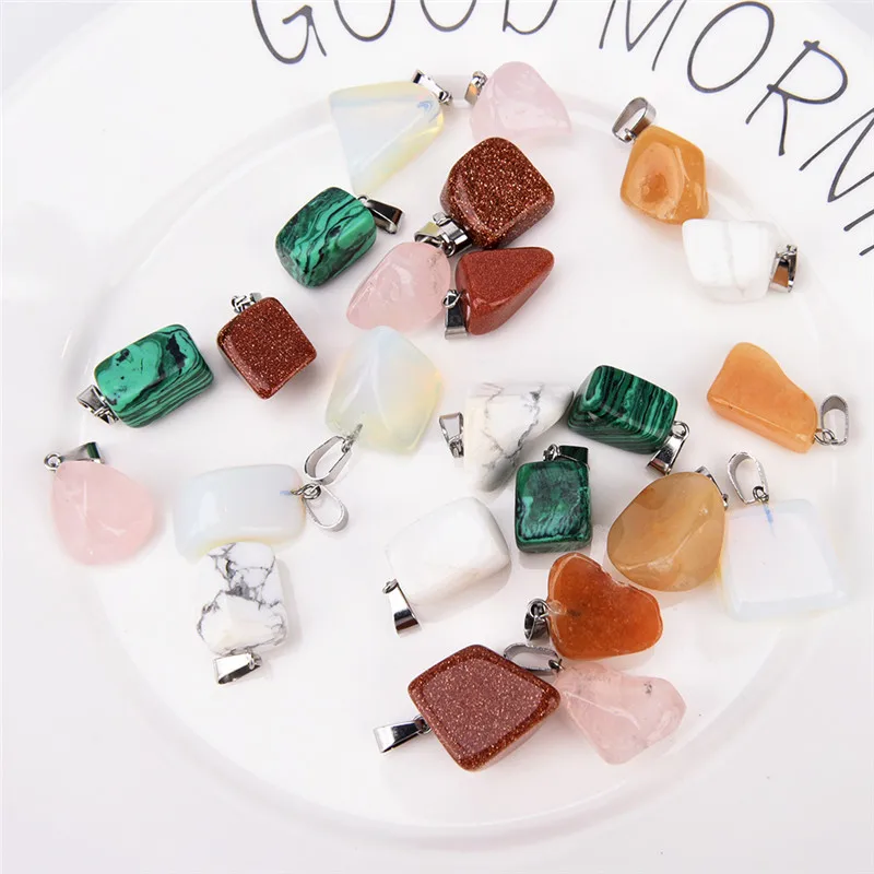 Оптовая продажа 1 шт/4 шт хит продаж Модные Ассорти натуральный камень смешанные