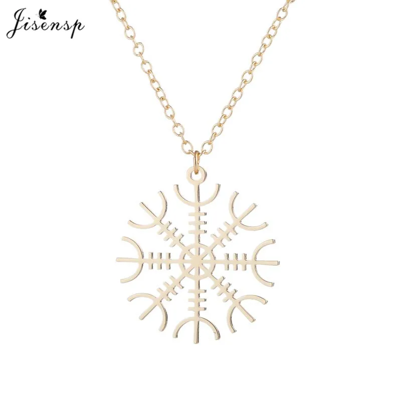 necklace gold Jisensp ожерелье из нержавеющей стали с филогенным деревом женское Дерево жизни подвеска в научном стиле ожерелье s креативное дерево - Окраска металла: necklace gold