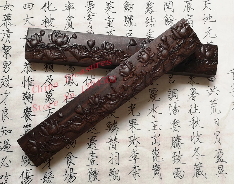 2 шт. большой размер вес бумаги для китайской каллиграфии из натурального дерева