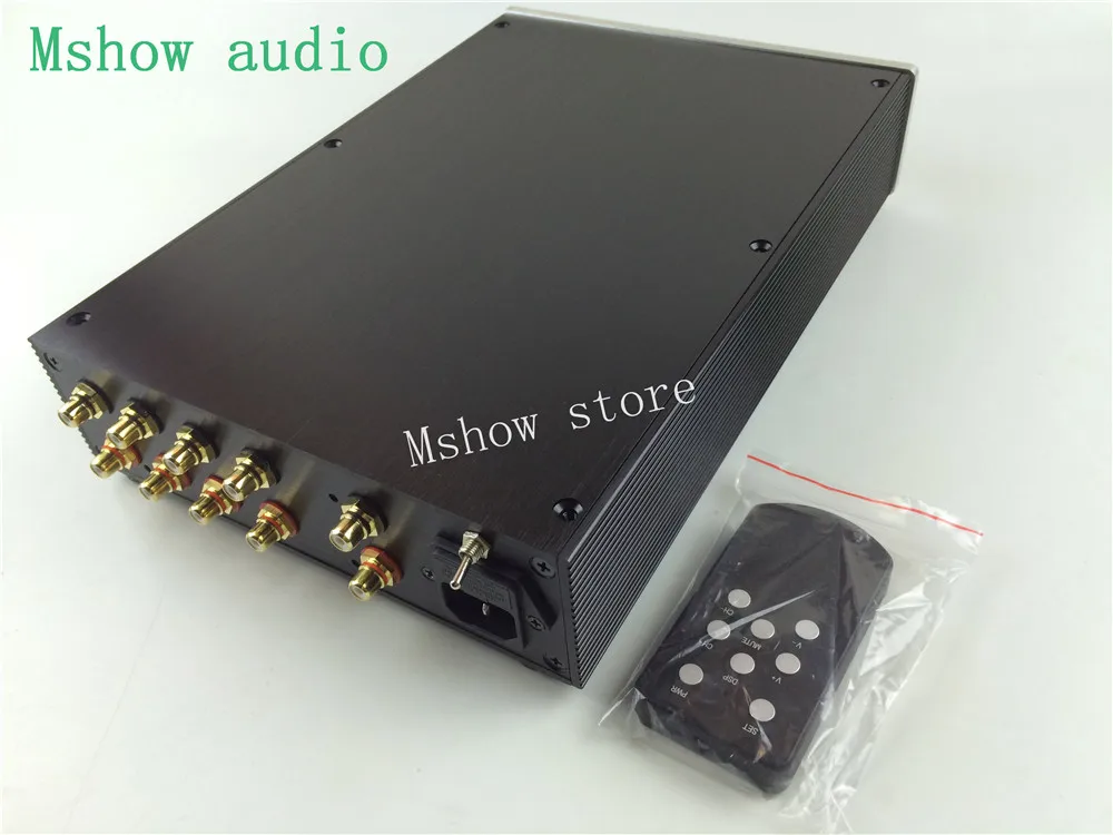 Mshow Hi Fi пульт дистанционного управления контроллером peramp пре Усилитель Аудио