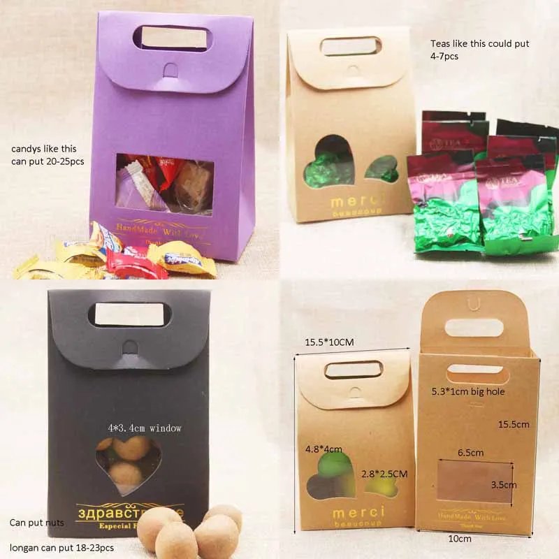 20 шт много цветов/Стили ручной работы оконная сумка/коробка французский/Россия