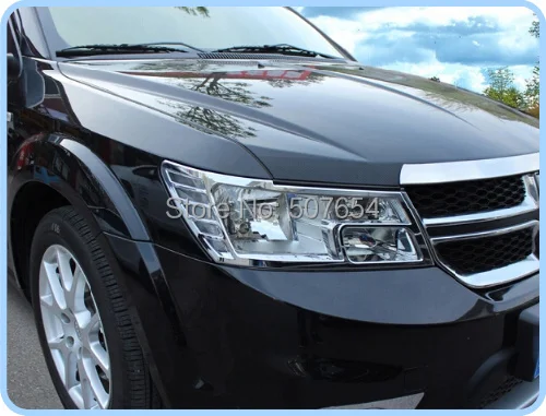 Выше star 2 шт. ABS chromes передние фары обложка+ 4 шт. задний фонарь крышка для Dodge Journey 2013
