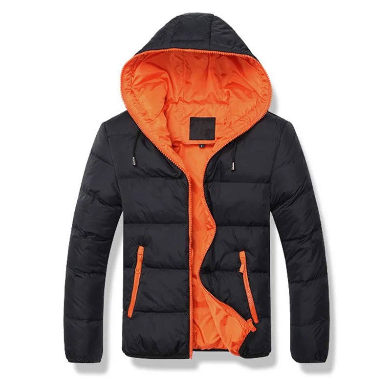 4XL 5xl с капюшоном и стоячим воротником Женское пальто Базовая куртка хлопковой